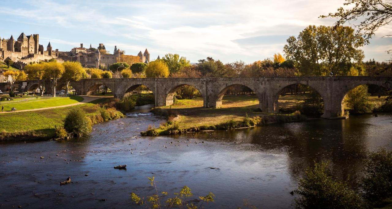 Apartmán Montez Au Creneau, Face A La Cite Vue Sublime Carcassonne Exteriér fotografie